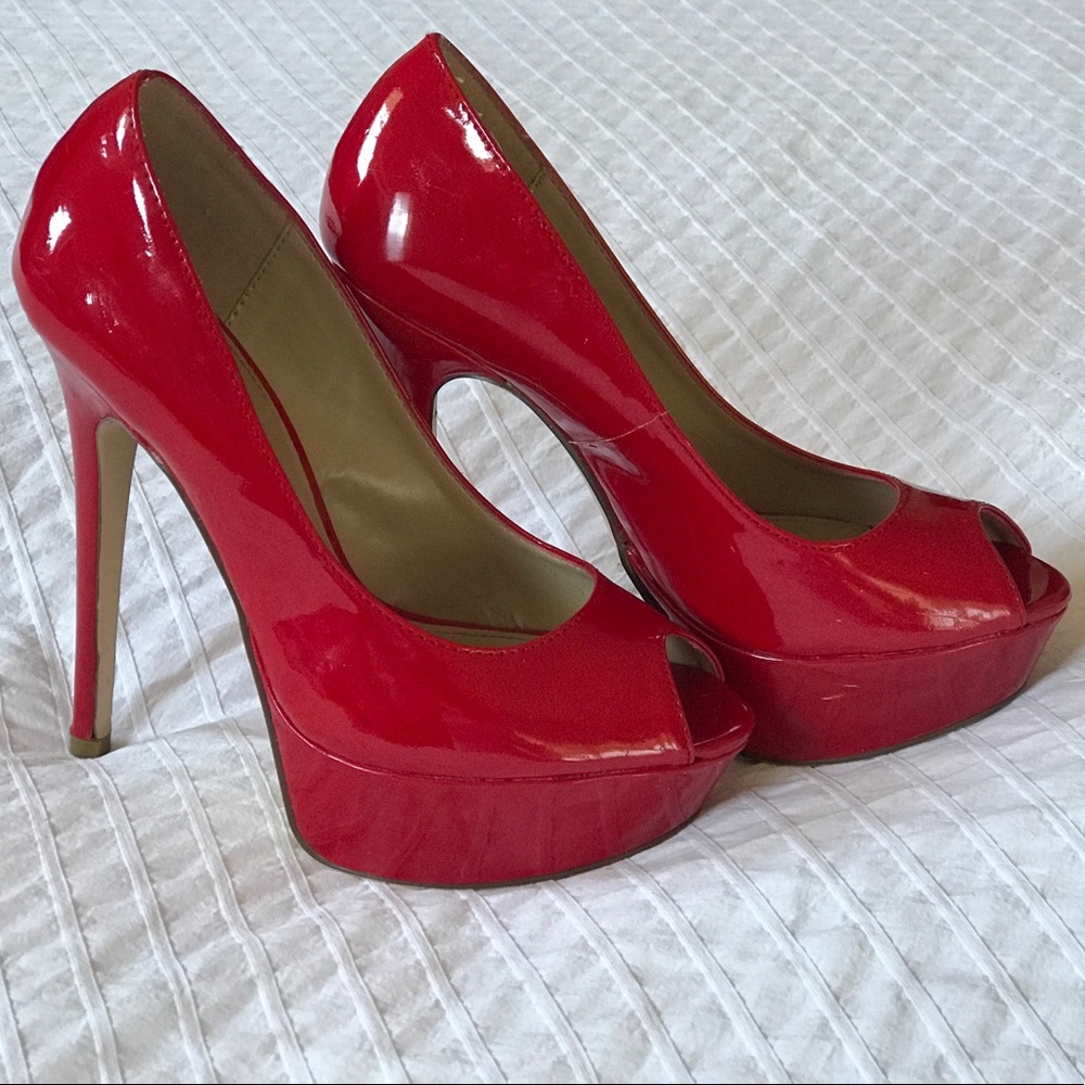 Aldo Red Pumps